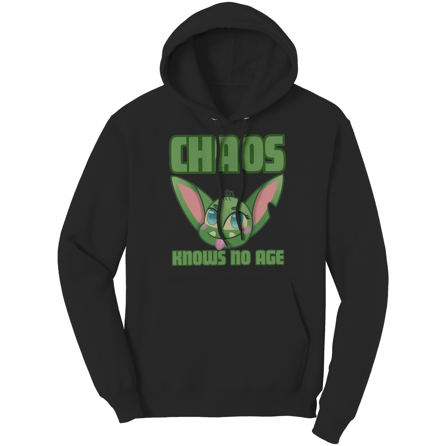 Chaos Knows No Age Adult Hoodie