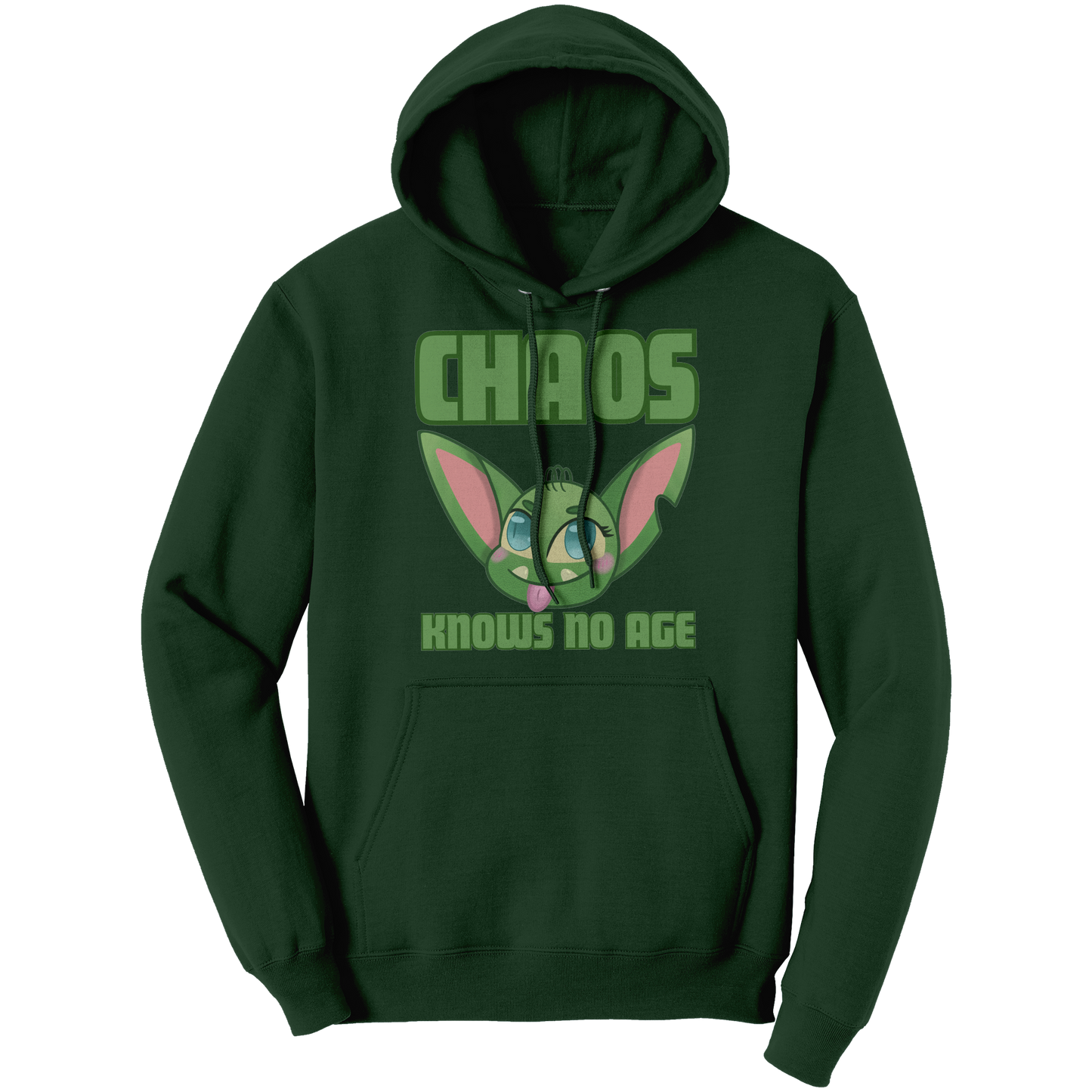 Chaos Knows No Age Adult Hoodie
