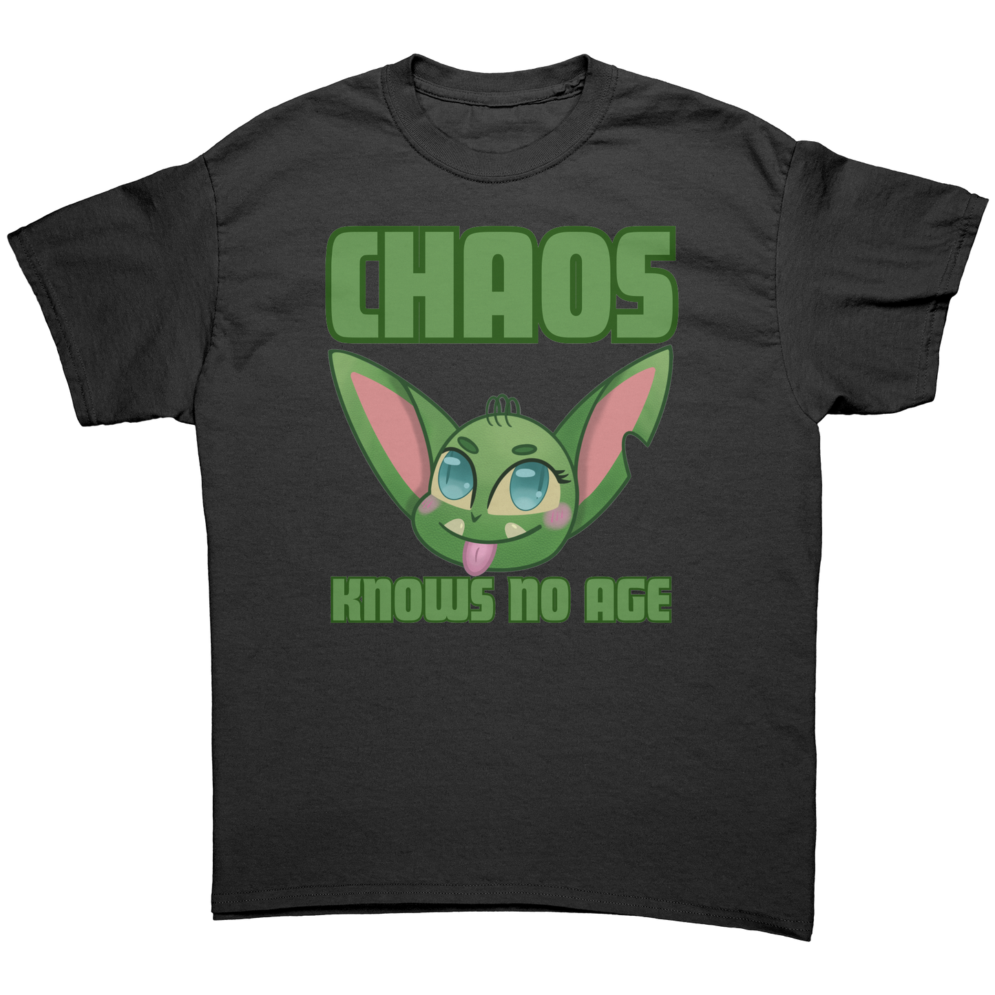 Chaos Knows No Age Adult T-Shirt