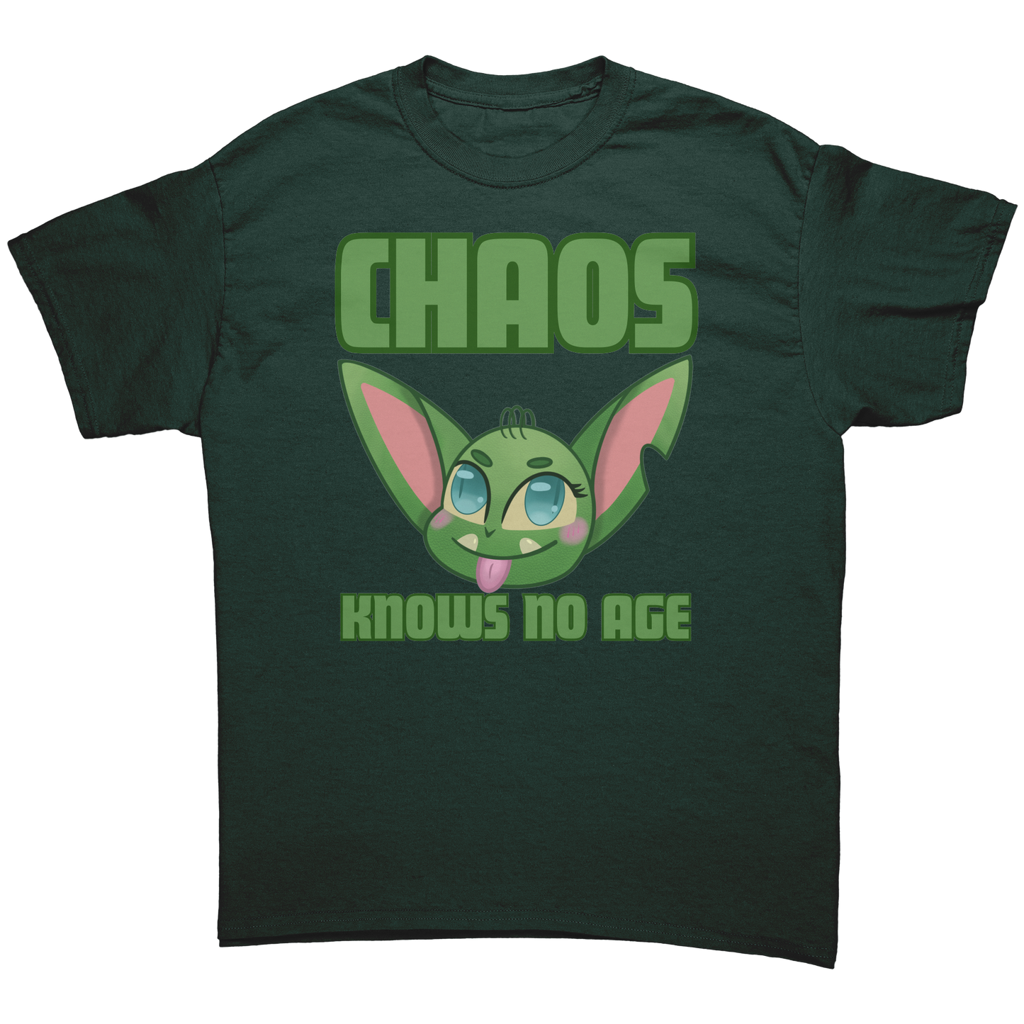 Chaos Knows No Age Adult T-Shirt