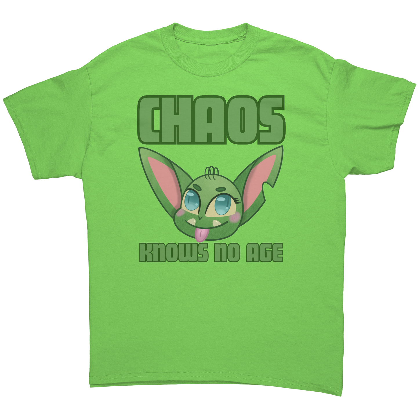 Chaos Knows No Age Adult T-Shirt