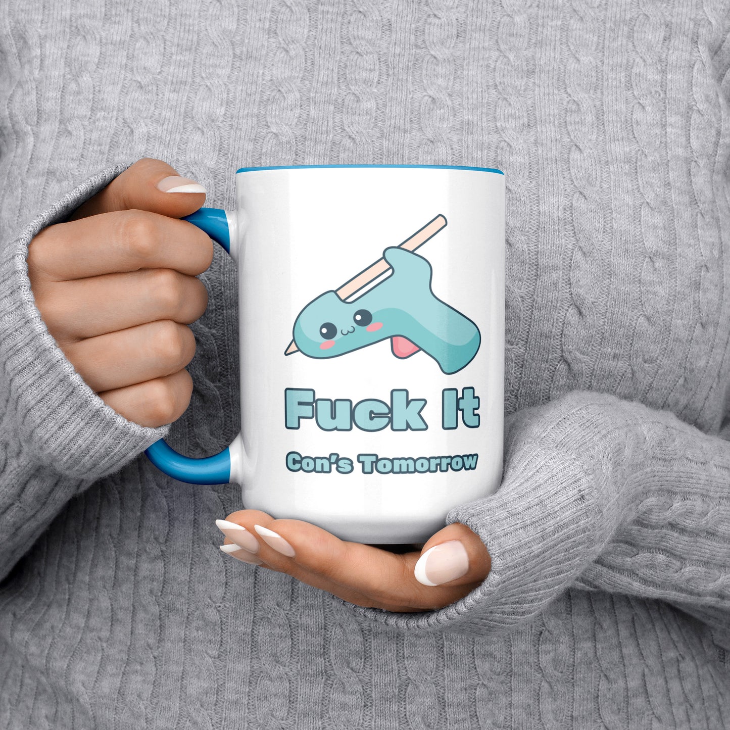 Con Crunch NSFW 15 oz mug