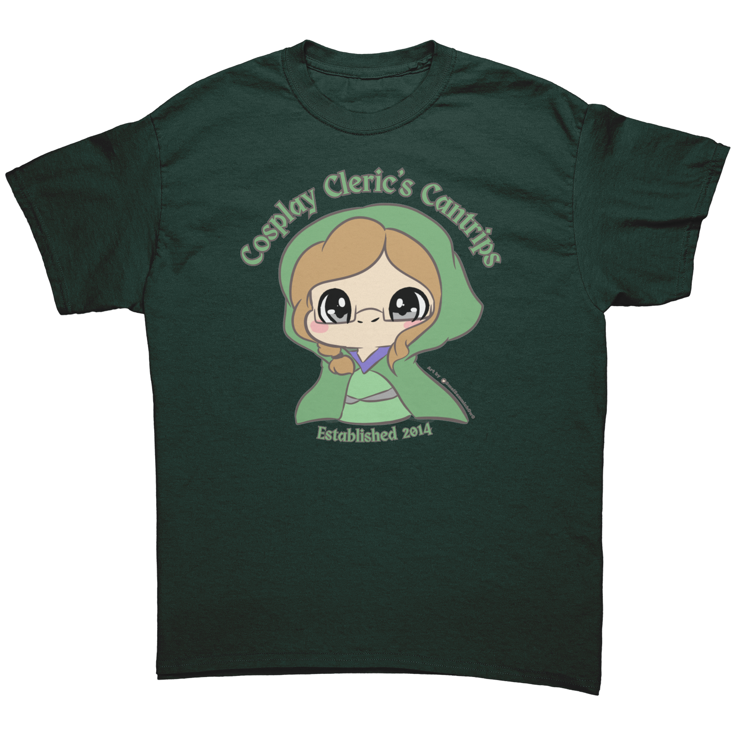Cosplay Cleric's Cantrips Adult T-Shirt