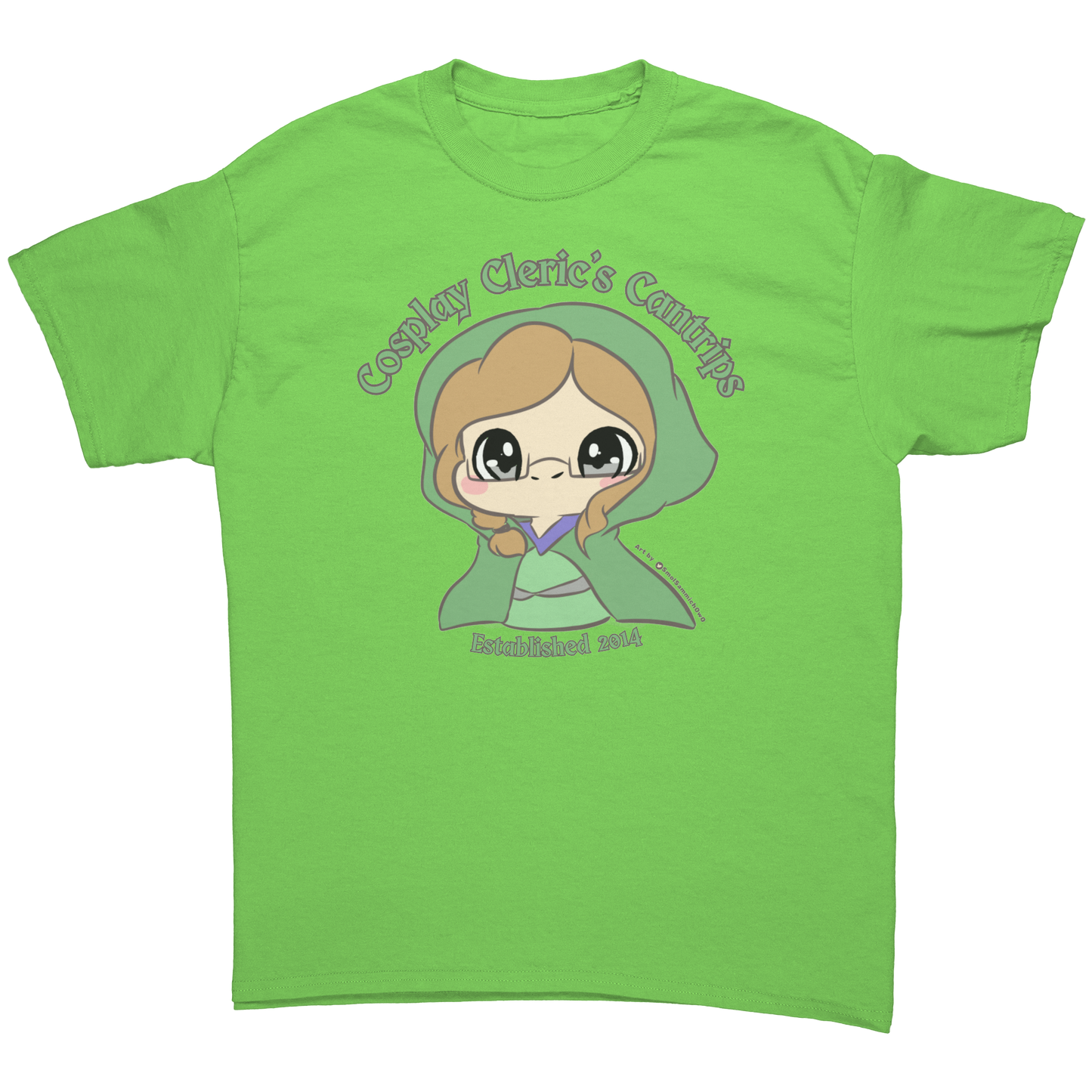 Cosplay Cleric's Cantrips Adult T-Shirt