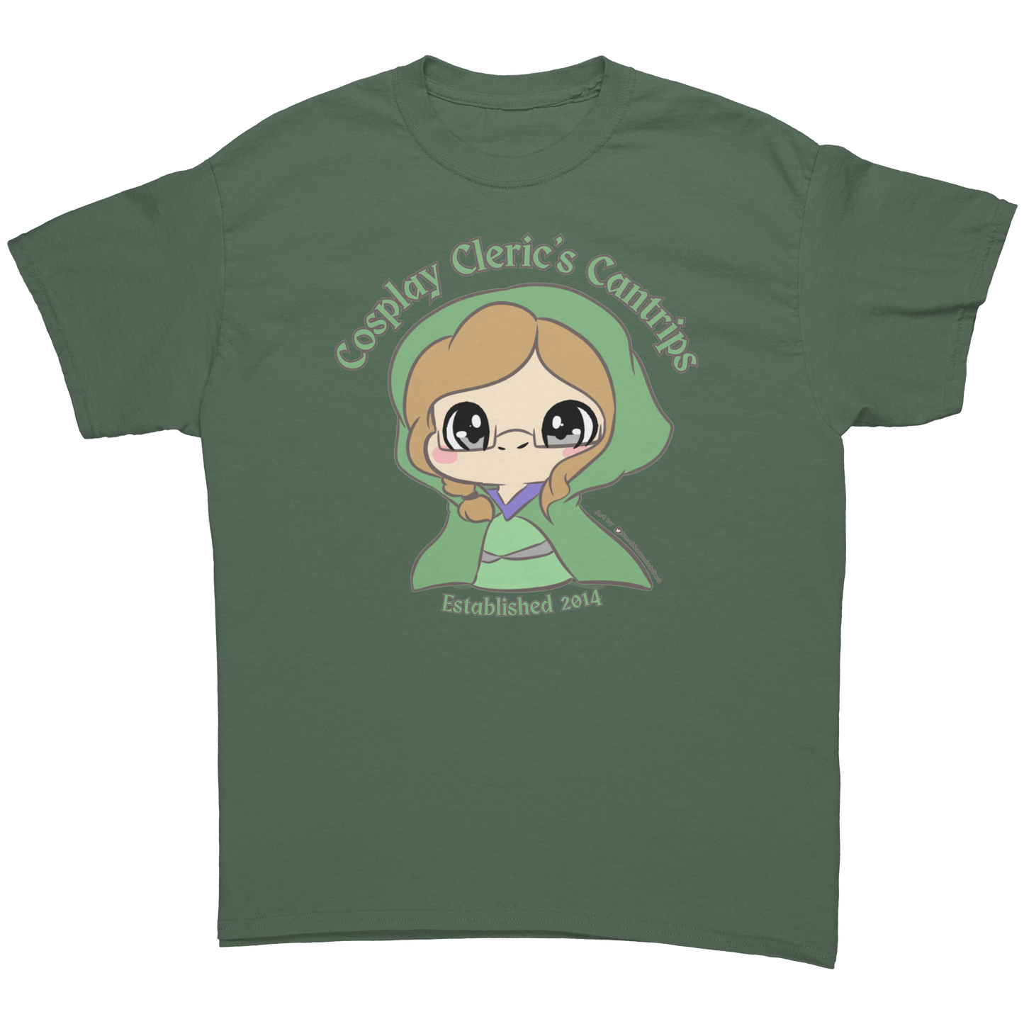 Cosplay Cleric's Cantrips Adult T-Shirt