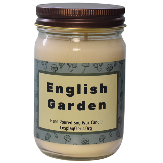 English Garden - soy wax candle