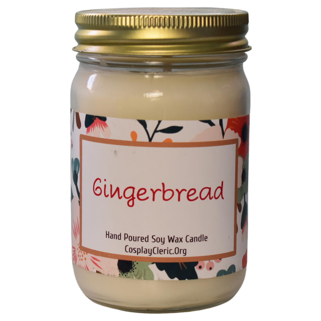 Gingerbread Soy Wax Candle