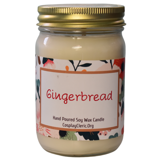 Gingerbread Soy Wax Candle
