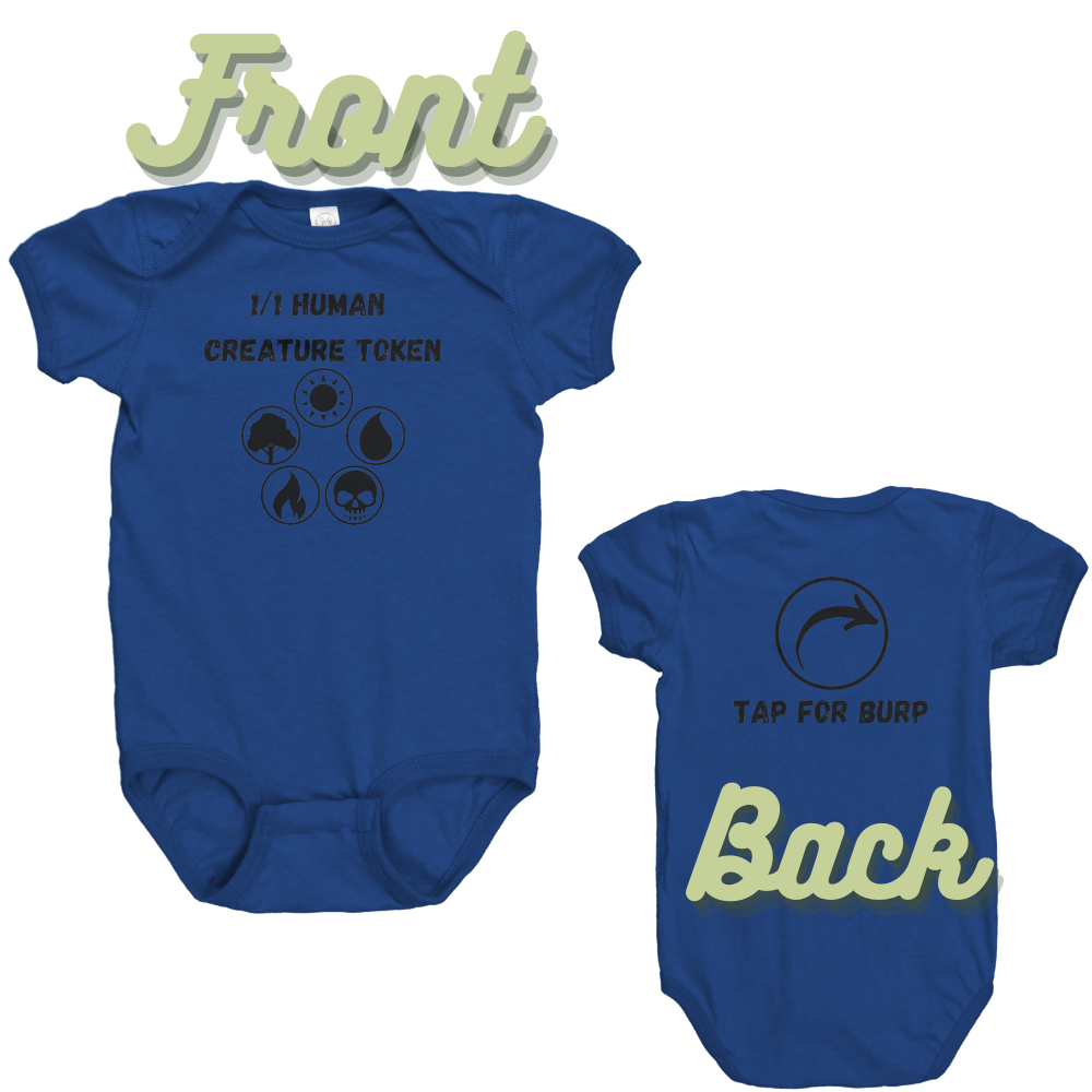 1/1 Human Creature Token Baby Bodysuit