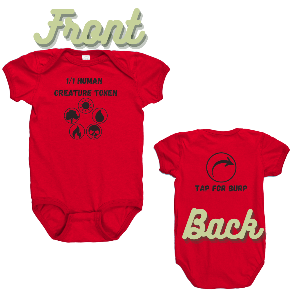 1/1 Human Creature Token Baby Bodysuit