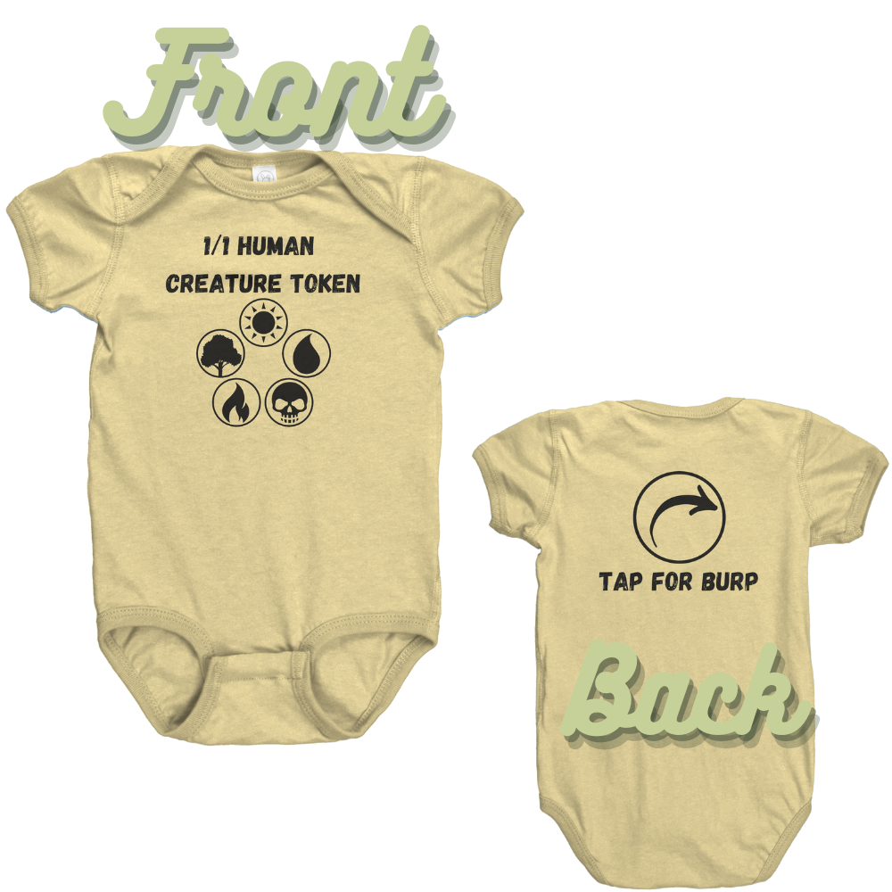 1/1 Human Creature Token Baby Bodysuit