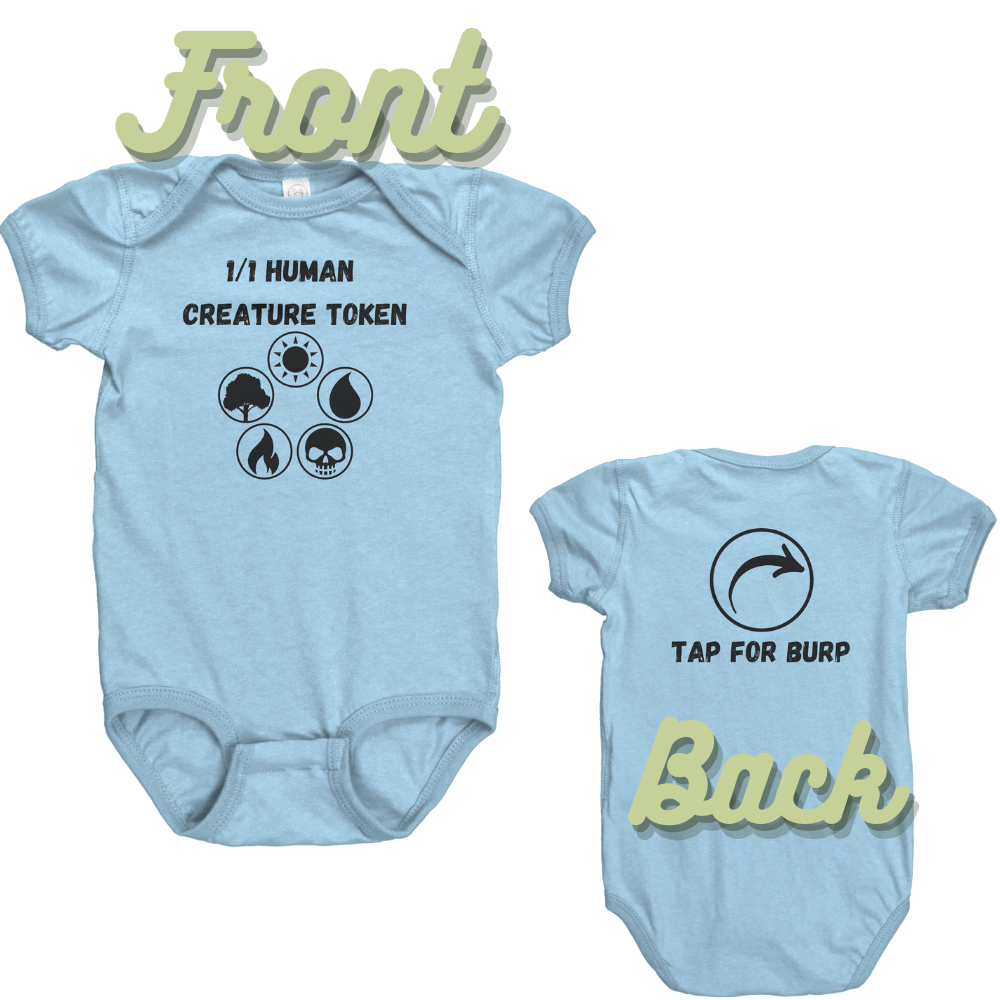 1/1 Human Creature Token Baby Bodysuit