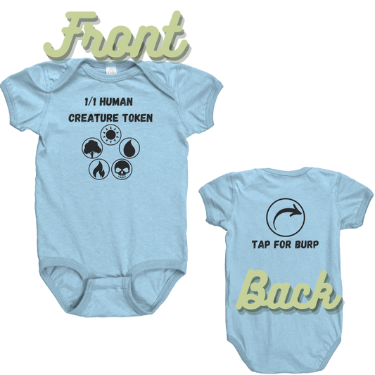 1/1 Human Creature Token Baby Bodysuit
