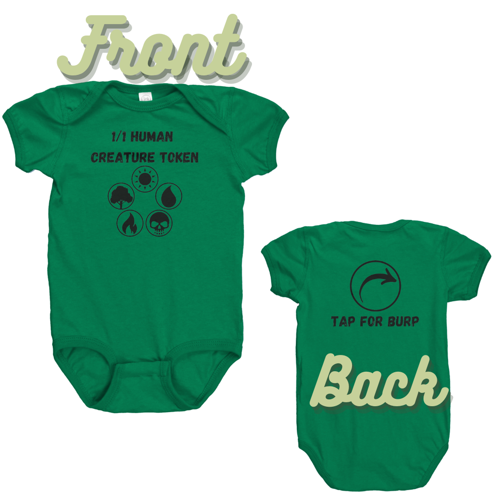 1/1 Human Creature Token Baby Bodysuit
