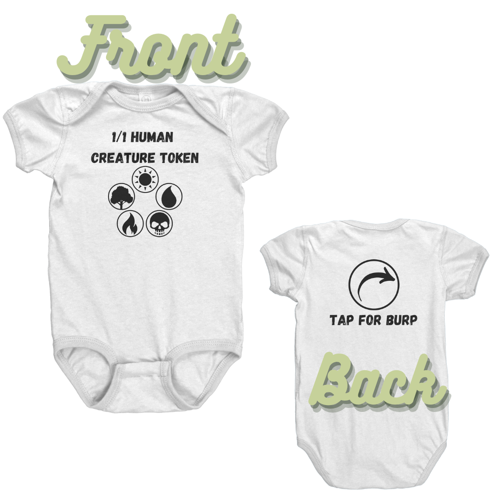 1/1 Human Creature Token Baby Bodysuit
