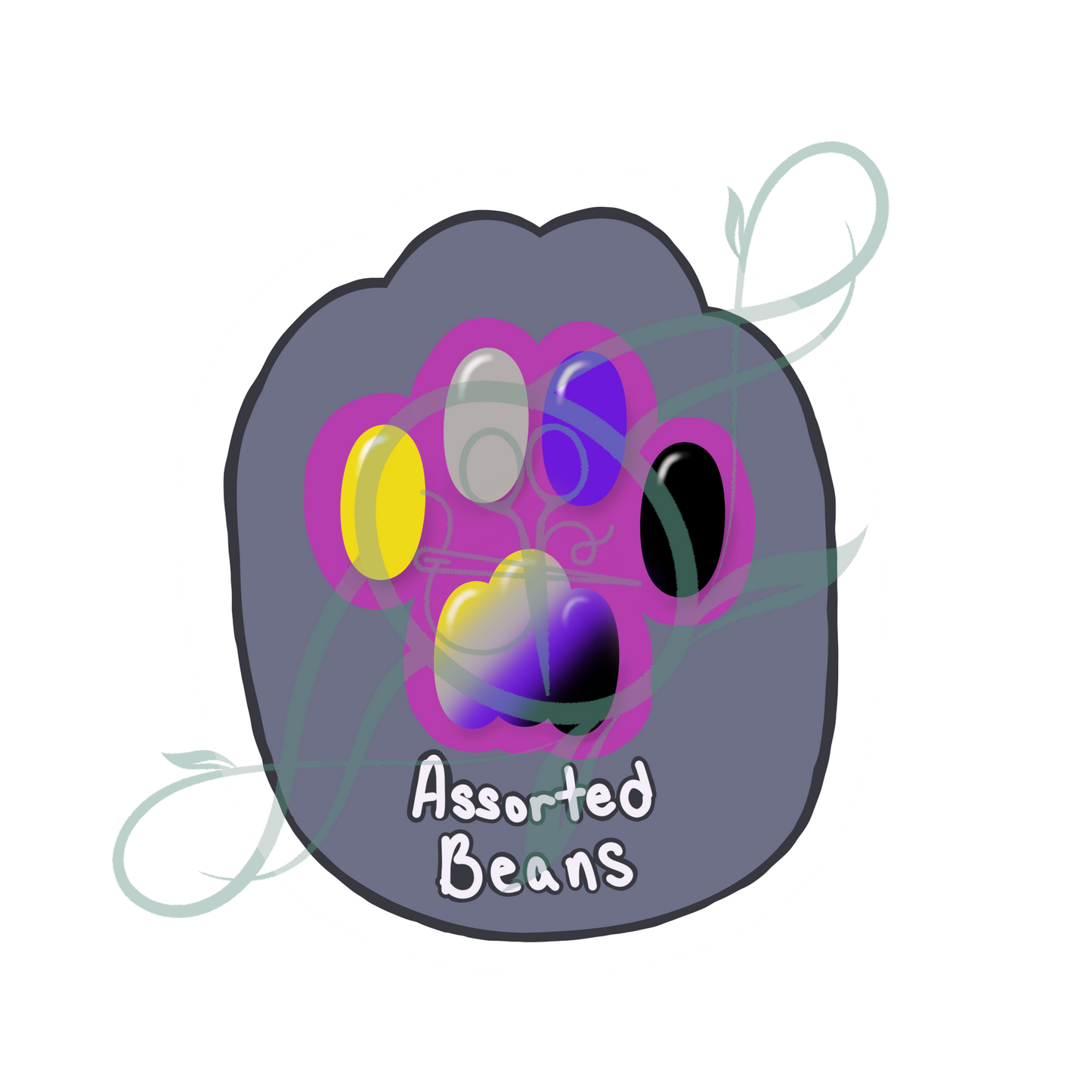 Assorted Beans Sticker