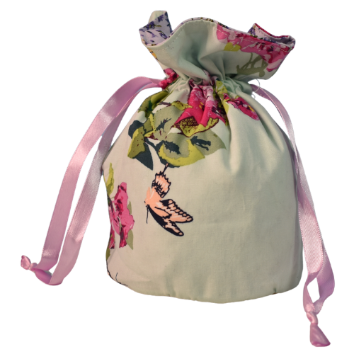 Butterflies & Bougianvillea Dice Bag