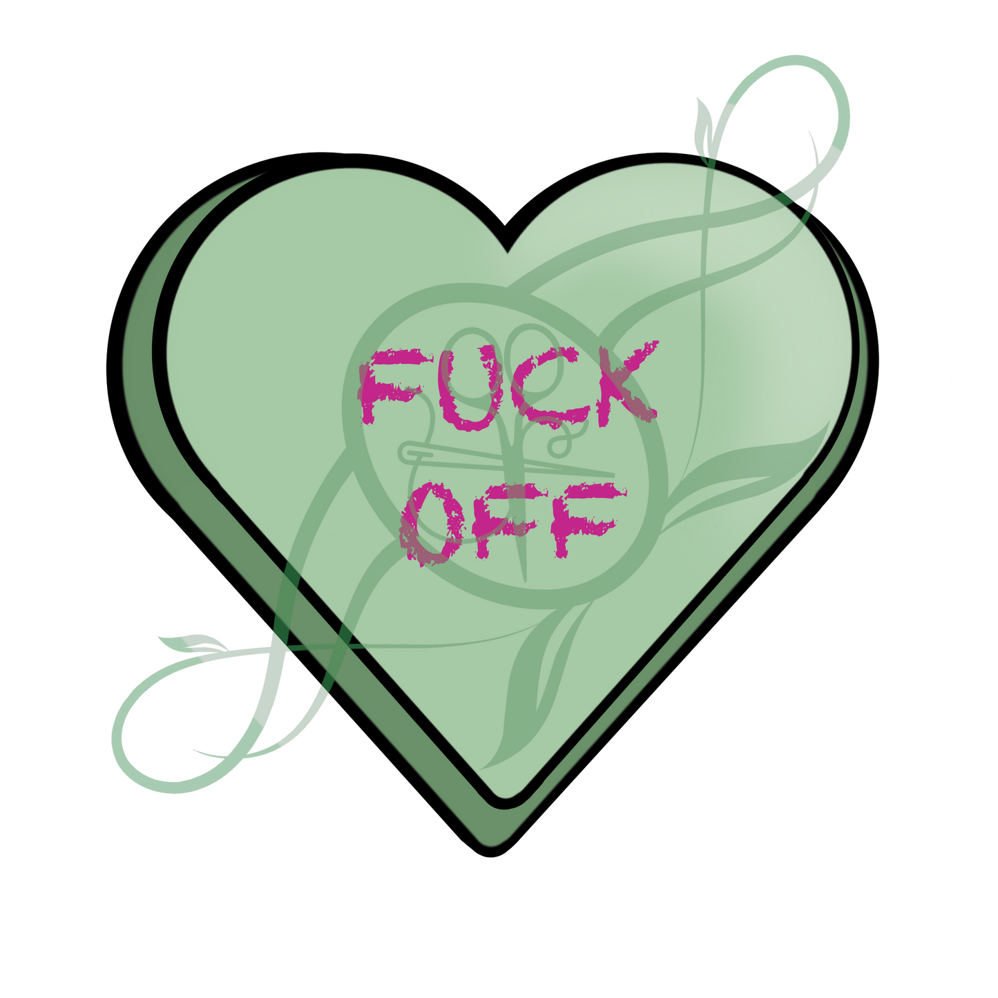 Conversation Hearts Sticker Pack