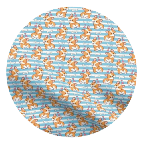 Fluffy Corgi Butts Dice Bag