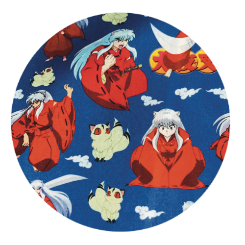 Feudal Era Dog Demon Dice Bag