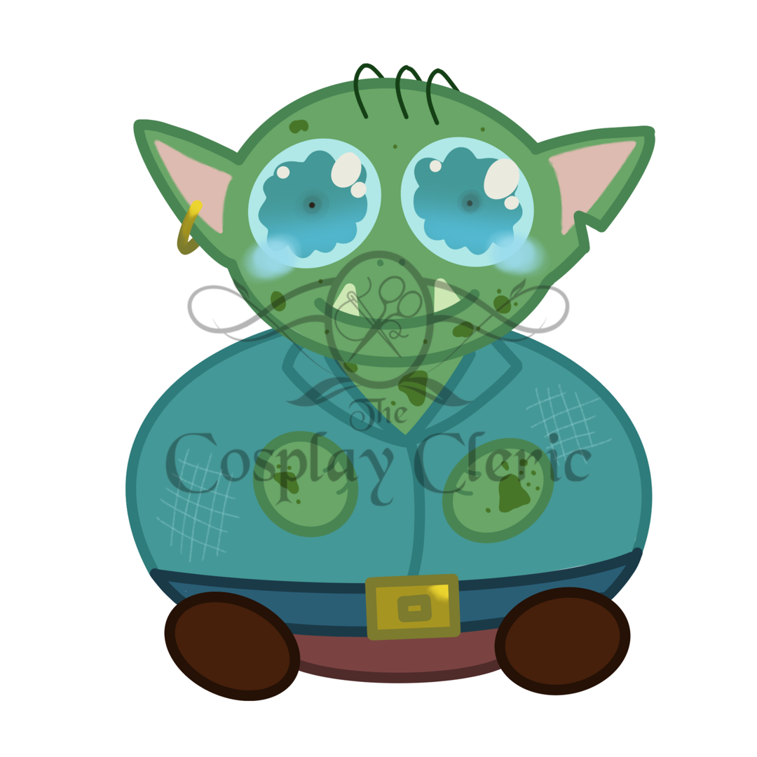 Widdle Goblin Sticker