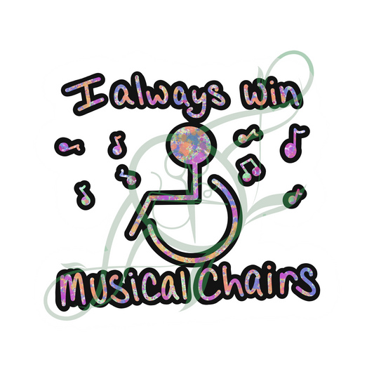Musical Chairs Sticker