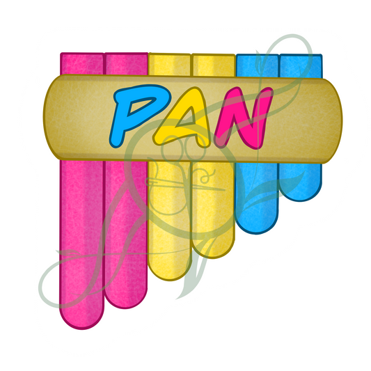 Pan Flute Sticker