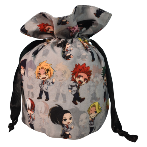 Scholarly Heroes in School Uniforms Dice Bag