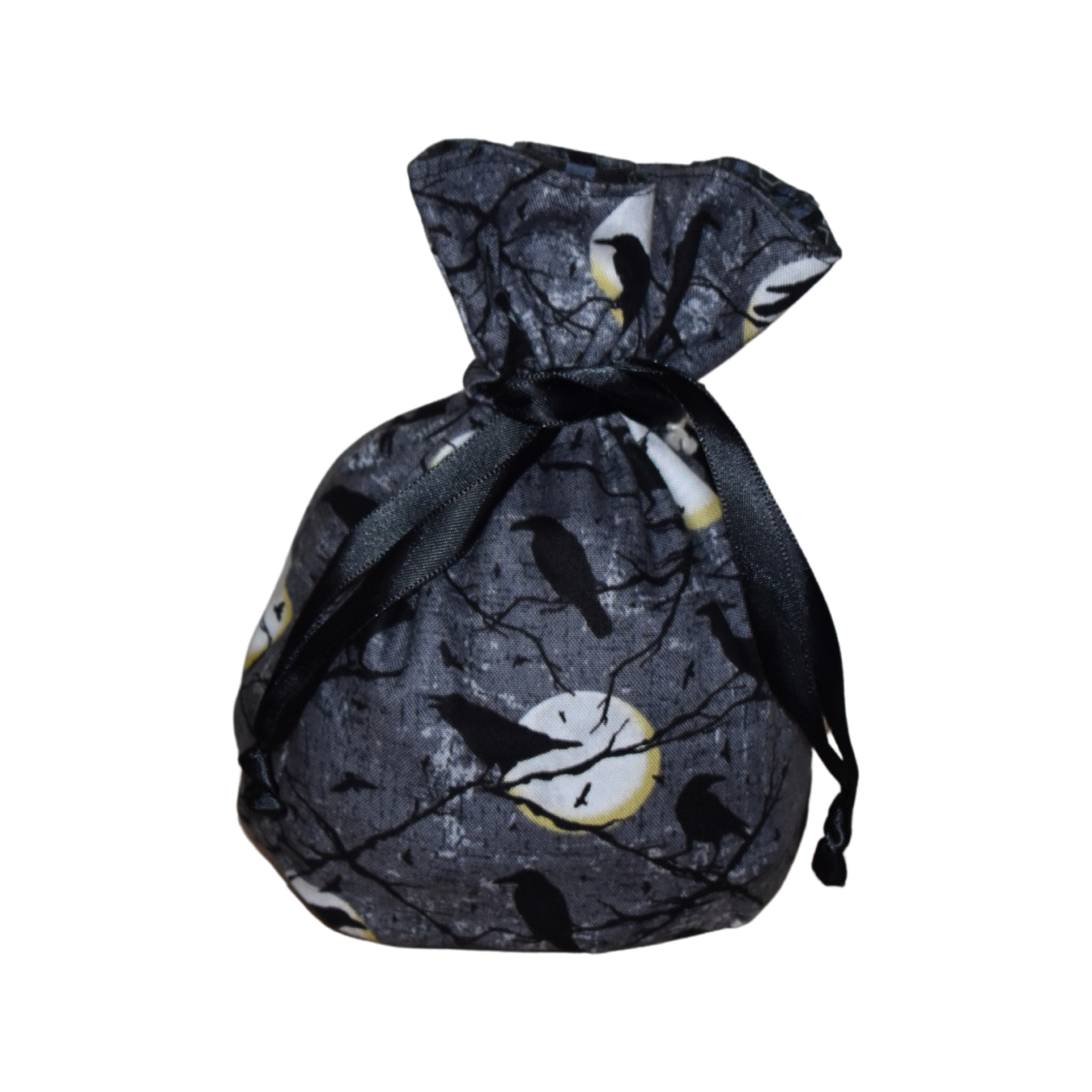 Crow Print Dice Bag
