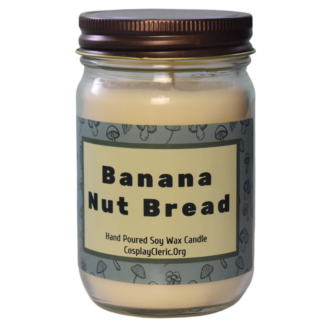 Banana Nut Bread - Soy Wax Candle