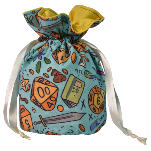"Blue Dice" Dice Bag