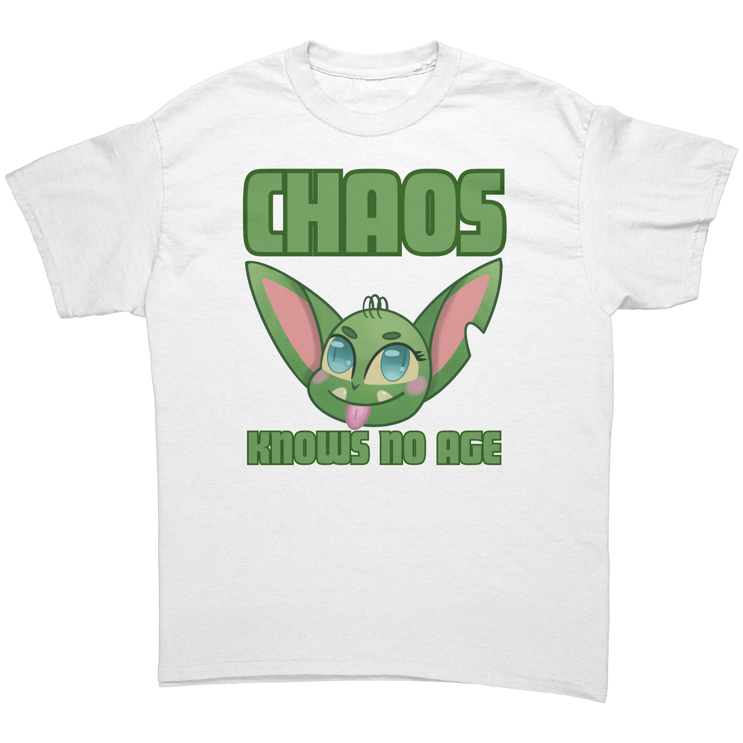 Chaos Knows No Age Adult T-Shirt