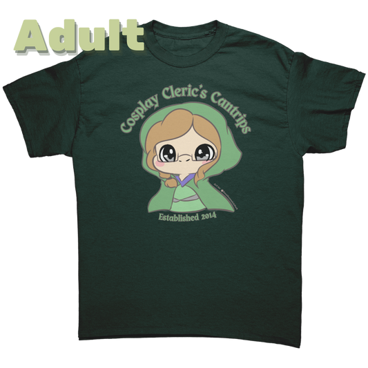 Cosplay Cleric's Cantrips Adult T-Shirt