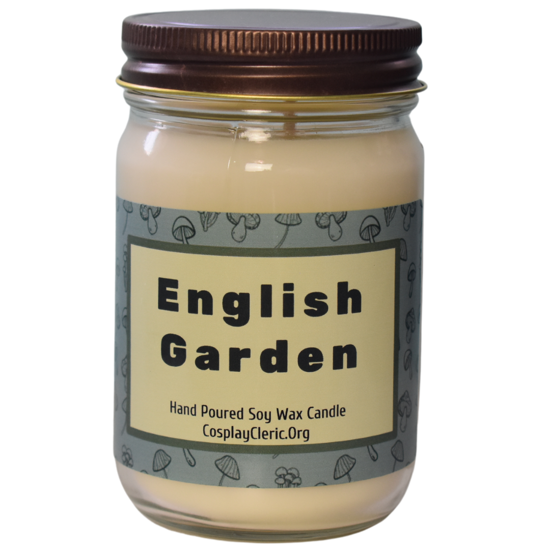 English Garden - soy wax candle