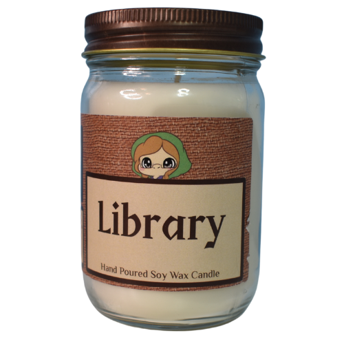 Library - soy wax candle