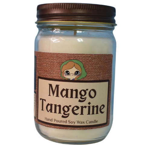 Mango Tangerine - soy wax candle