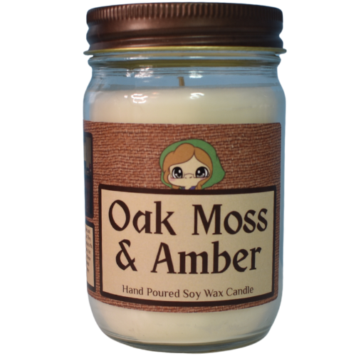 Oakmoss & Amber  - soy wax candle