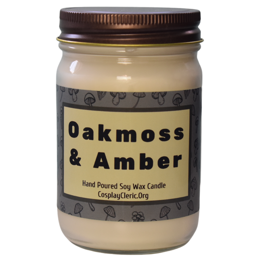 Oakmoss & Amber  - soy wax candle