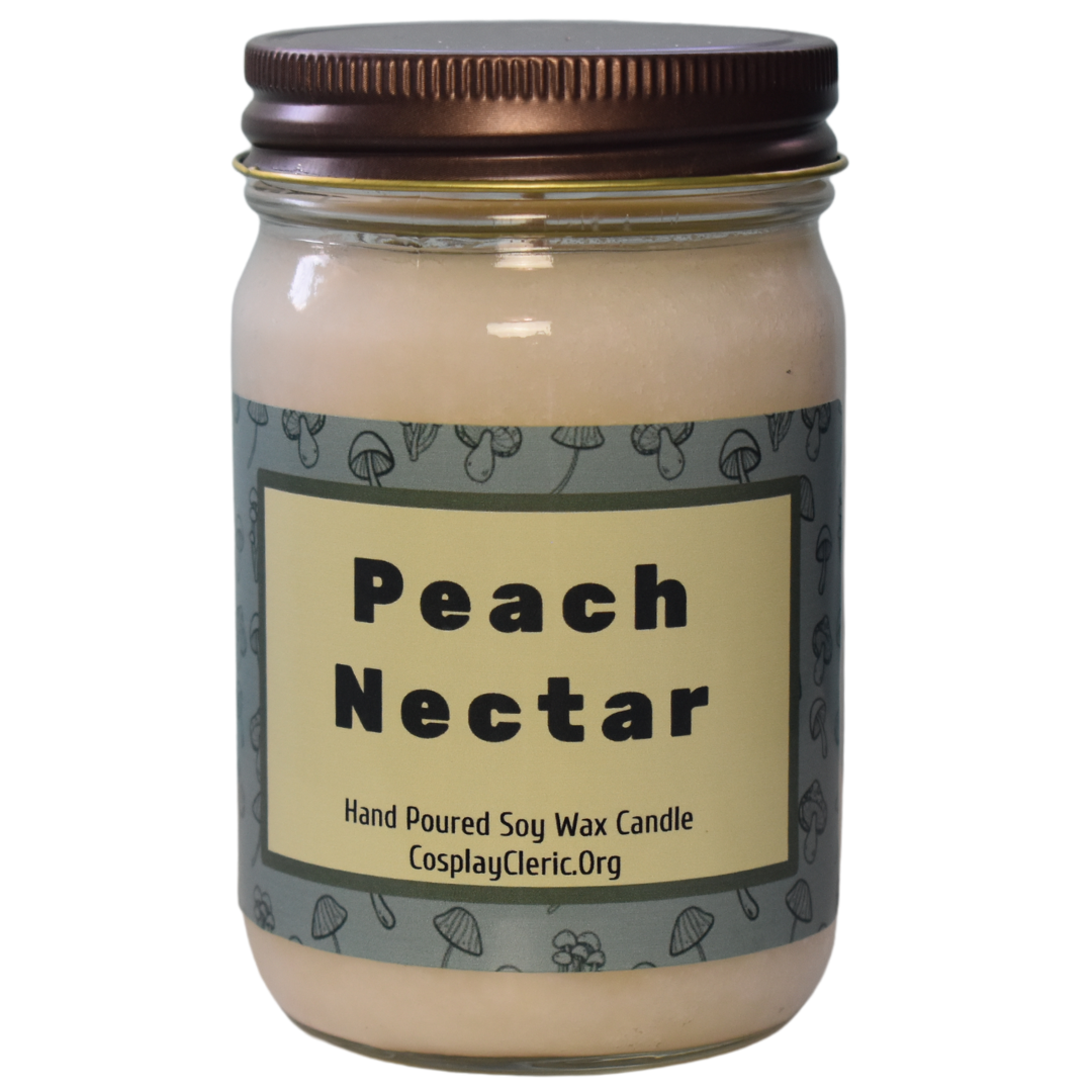 Peach Nectar - soy wax candle