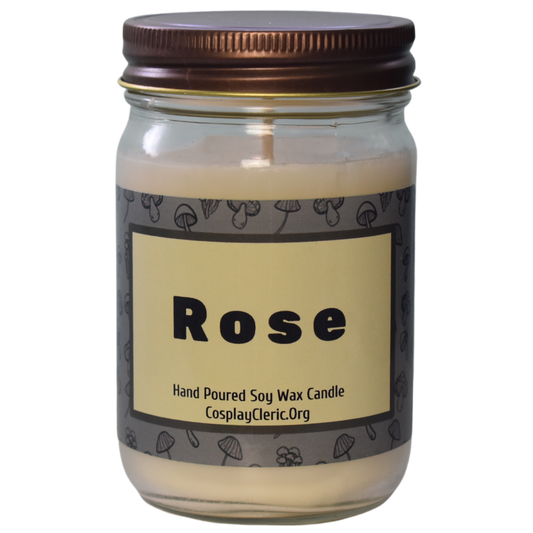 Rose Soy Wax Candle