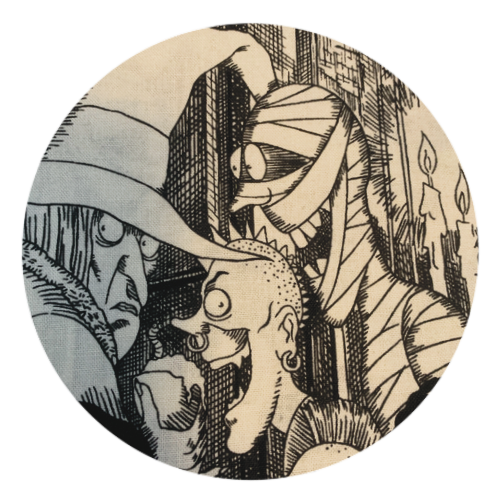 Face Mask Cover - Spooky Styles