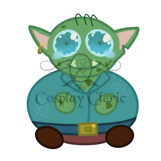 Widdle Goblin Sticker