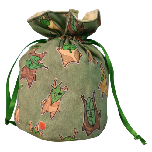 Leaf Sprite Dice Bag