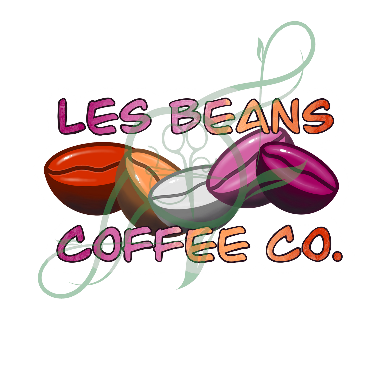 Les Beans Sticker