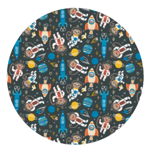 Chimps In Space Dice Bag