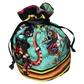 Steampunk Aquascape Dice Bag