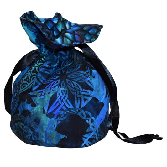 Blue Dragons Dice Bag
