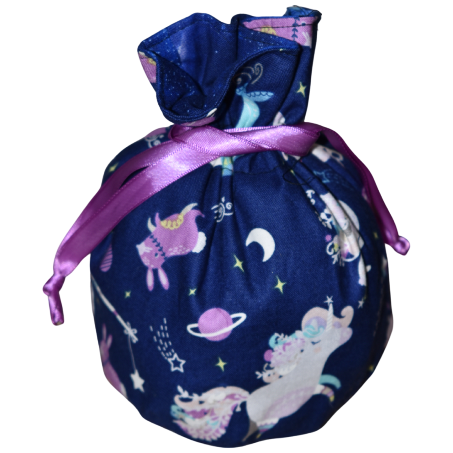 Narwhals and Unicorns Dice Bag