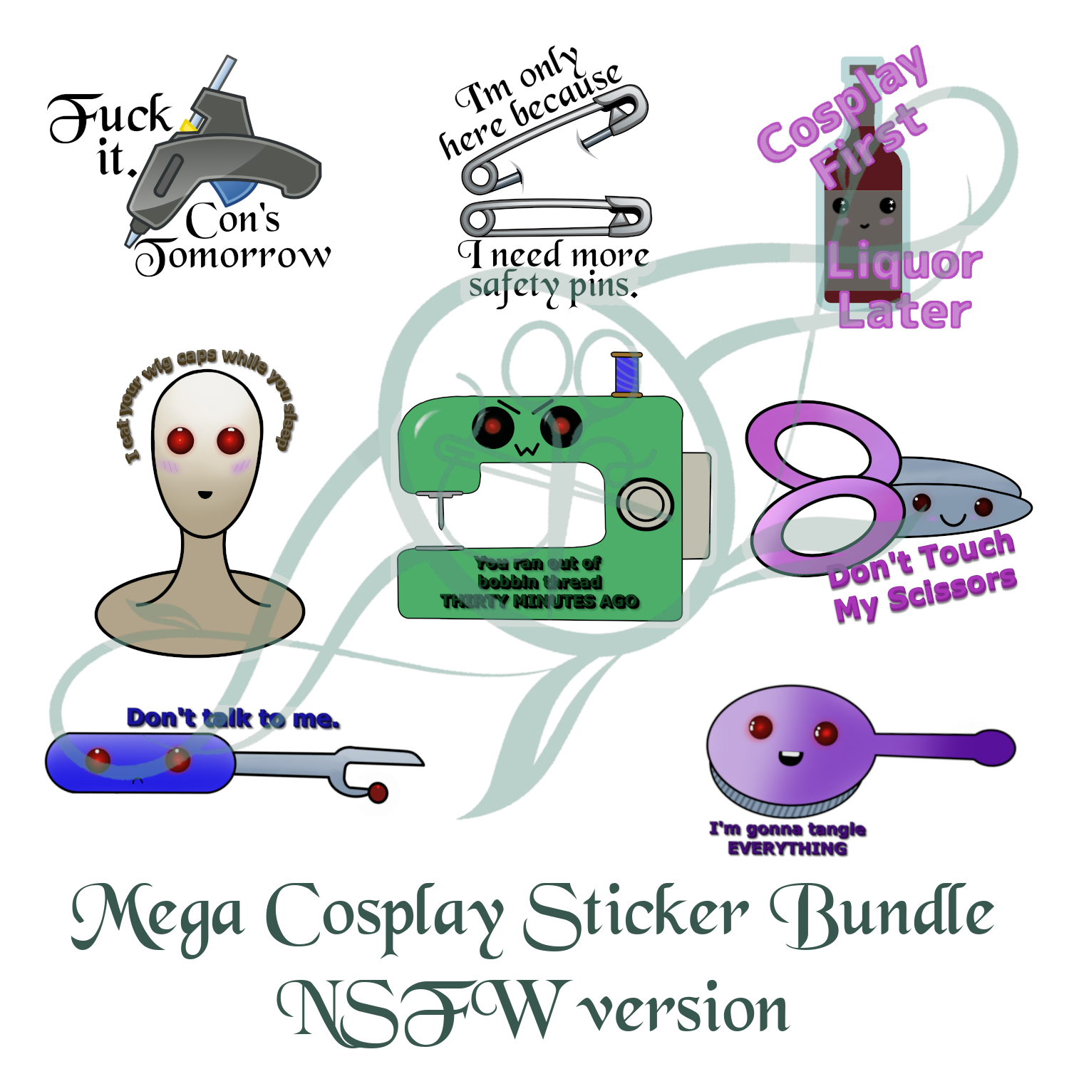 Stickers – Cosplay Cleric